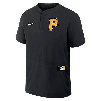 【NIKE】Pittsburgh Pirates Fashion Club Men's Nike MLB Men's Pittsburgh Pirates Nike Black Authentic Collection